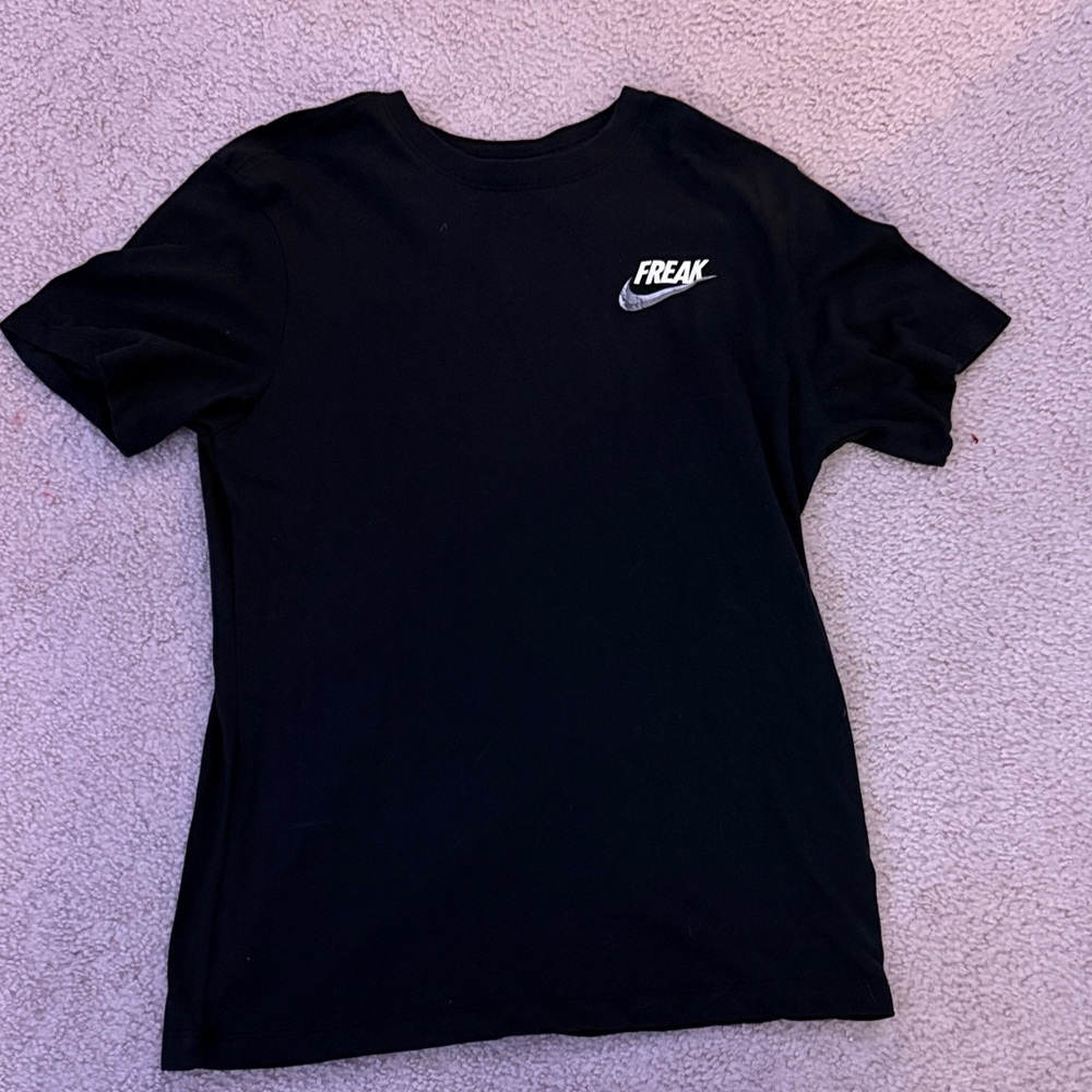 Mens Black Dri-FIT Giannis x Nike Shirt